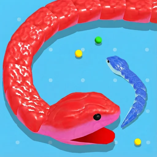 Game icon for Snake Clash! by Supercent, Inc.